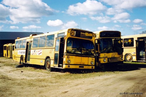 1979' Volvo B10R-59 Aabenraa & 1983' Volvo B10M-60 Aabenraa