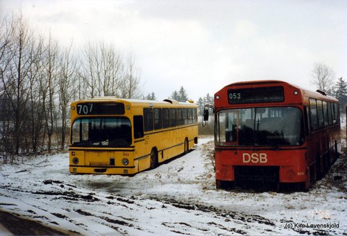 1979' Volvo B10R-59 Aabenraa & 1981' Volvo B10M-60 DAB