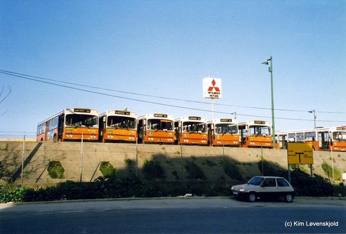 Volvo B59 at the Cabo Ruivo depot