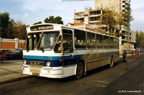 DAF MB200 Den Oudsten
