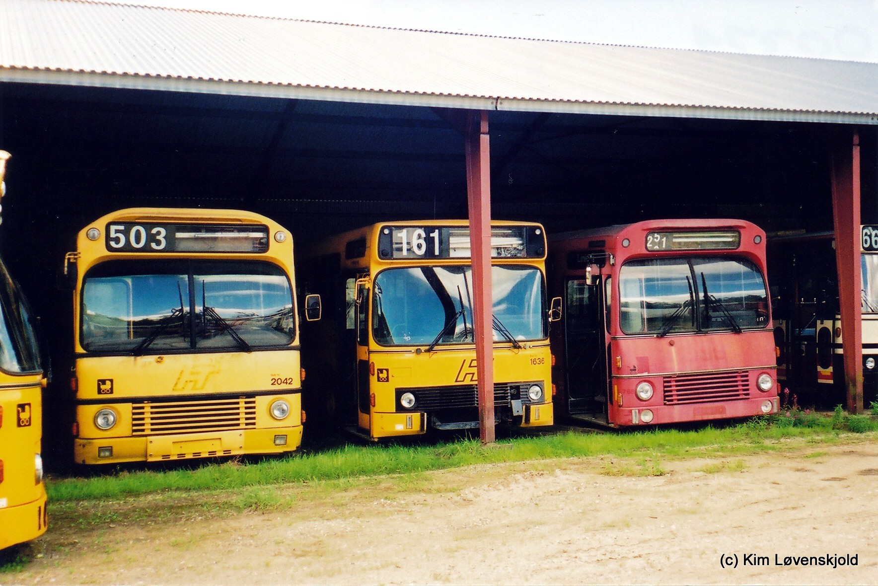1980' Volvo B10M Aabenraa & 1984' Leyland 8-1200B & 1981' Volvo B10M Aabenraa