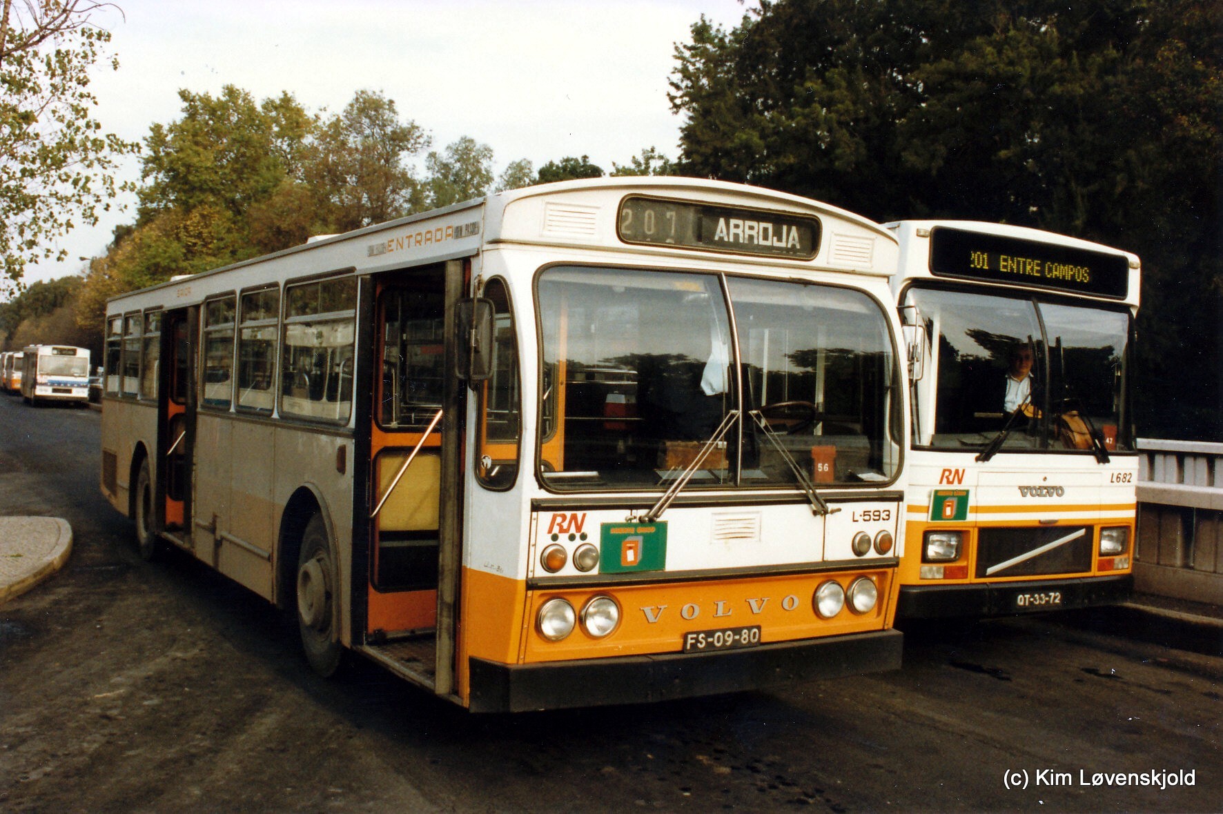 1981' Volvo B10R-55 Camo