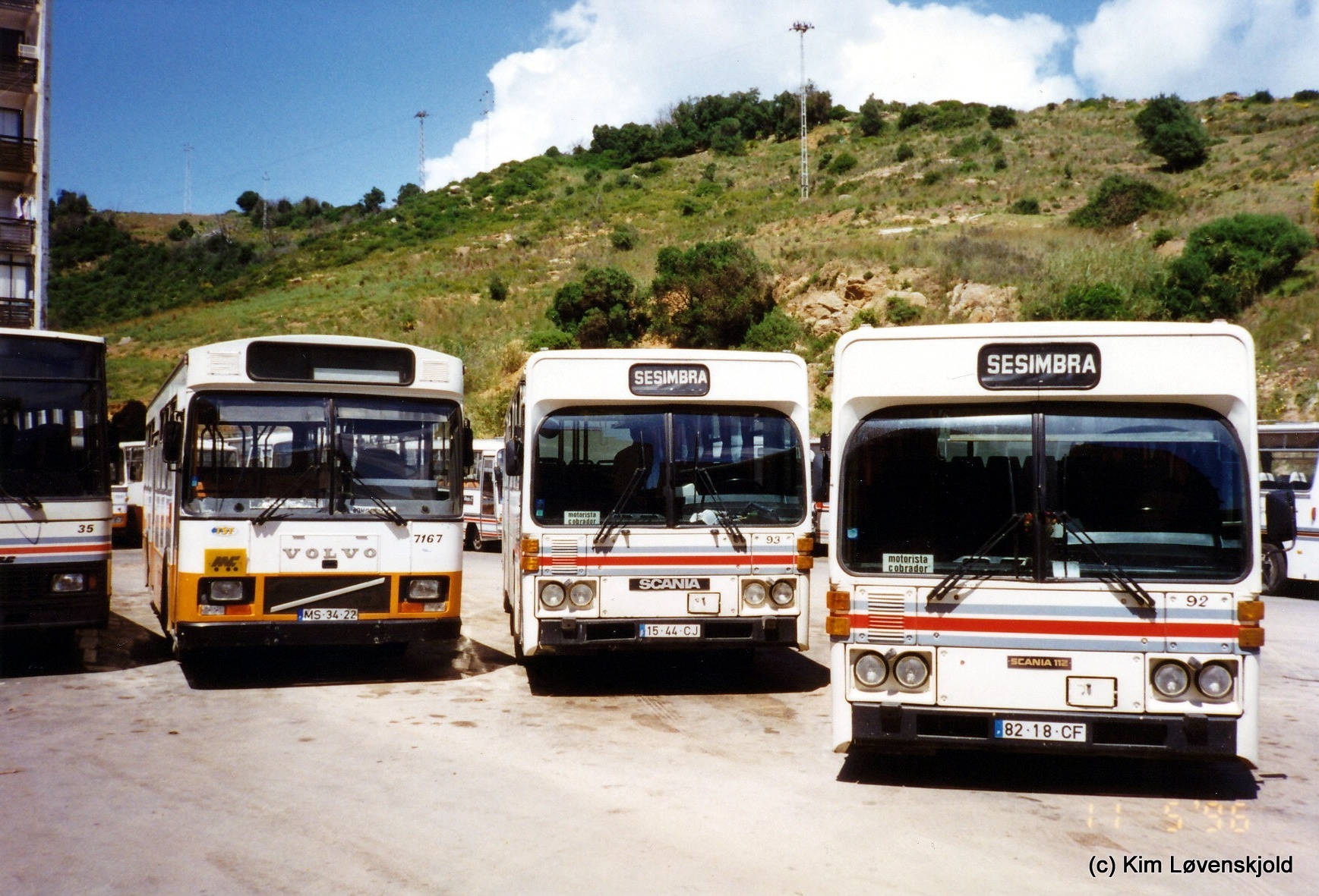 1972' Volvo B58-60 Camo (rebodied) + 2 x 1979' Scania CR112