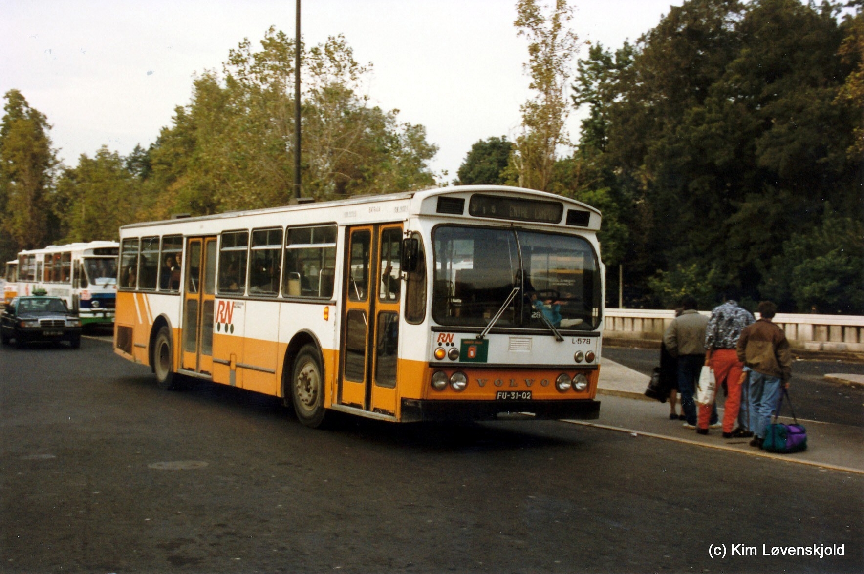 1980' Volvo B10R-55 Camo