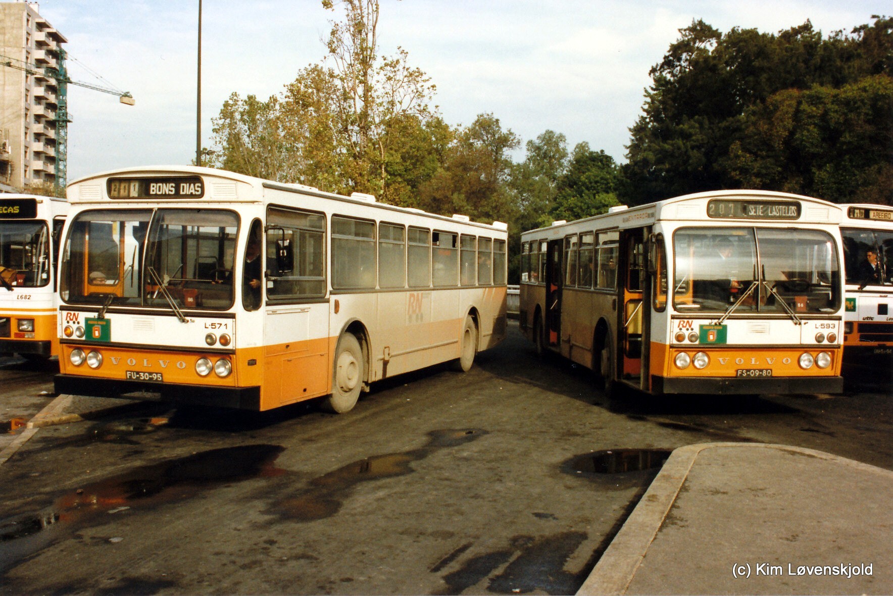 1980 & 1981 Volvo B10R-55 Camo
