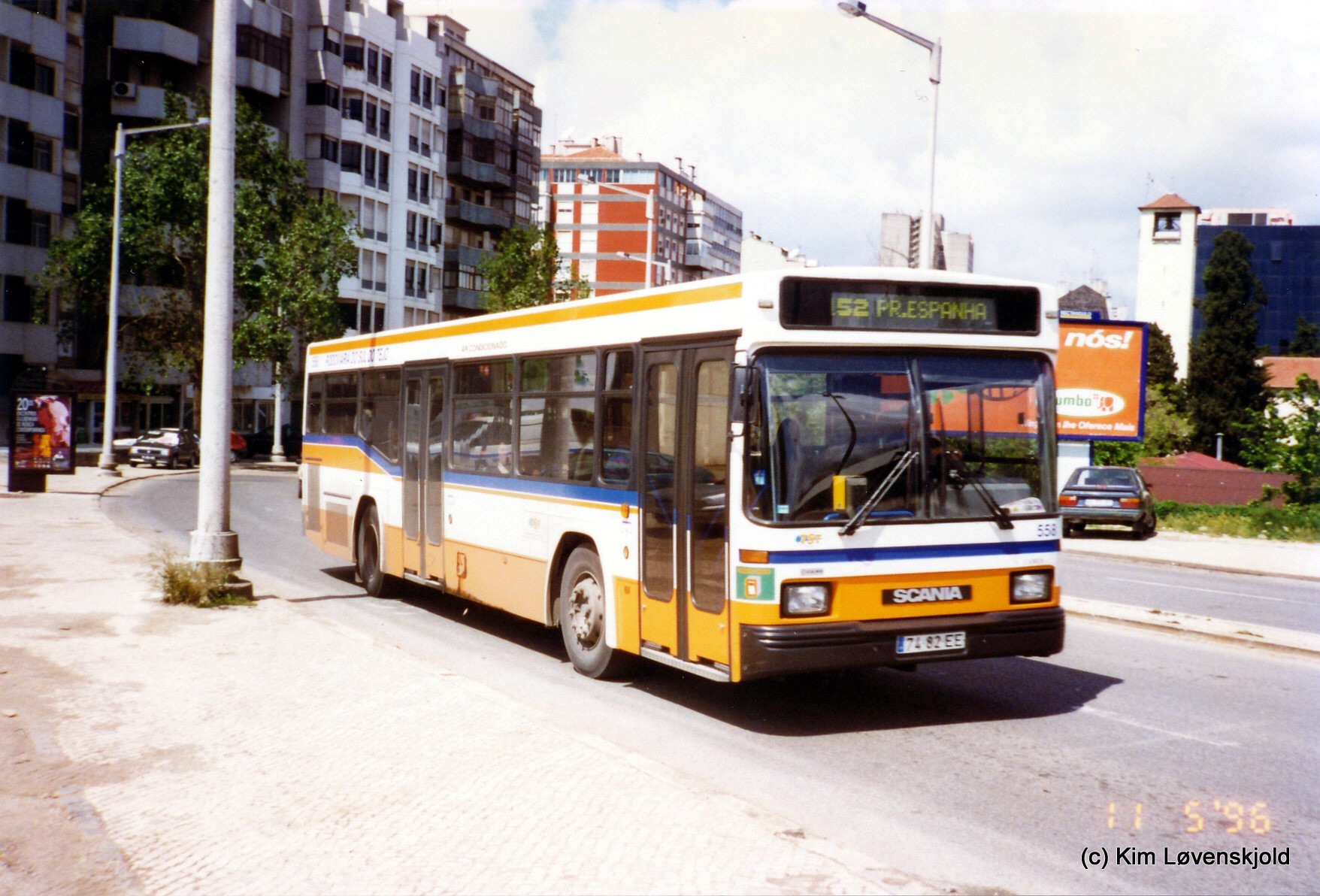 1994' Scania L113CLL Camo Camus